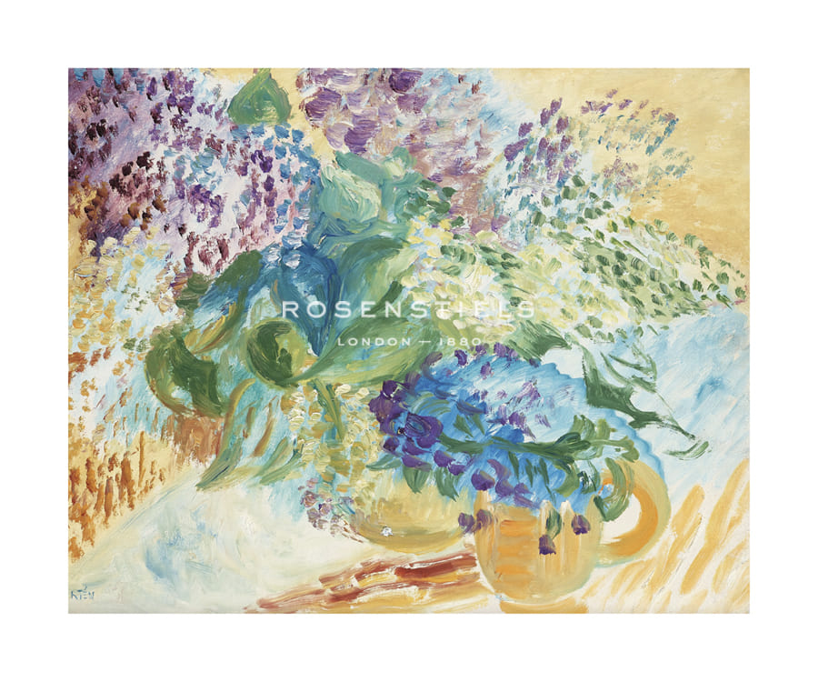 Sigrid Hjerten Hand Numbered Limited Edition Print on Paper :"Flowers"