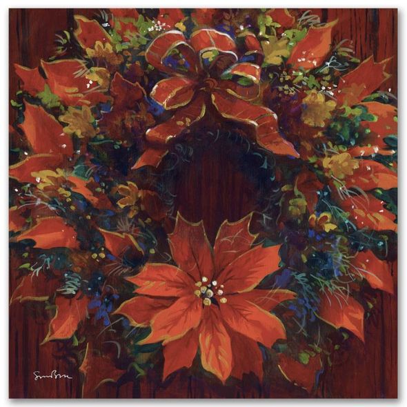 Simon Bull Limited Edition 20 x 20 giclee:"Holiday Homecoming"