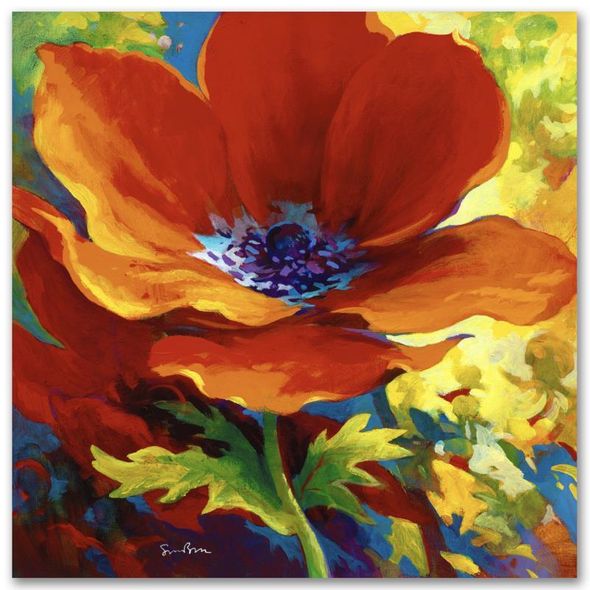 Simon Bull Limited Edition 33 x 33 giclee:"With All My Heart"