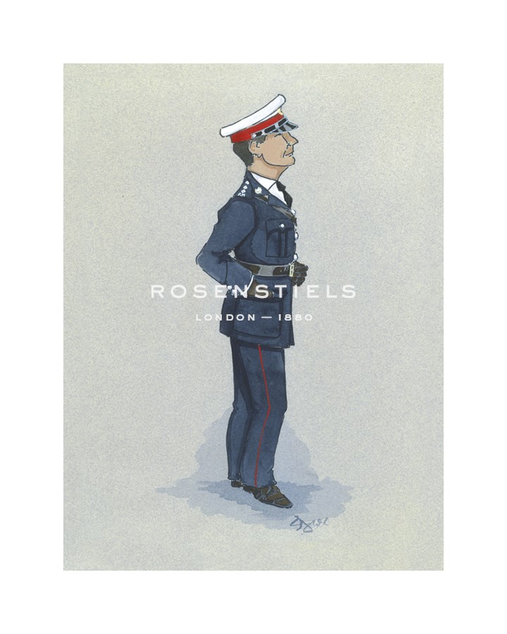 Simon Dyer Hand Numbered Limited Edition Print on Paper :"The Marine Officer"