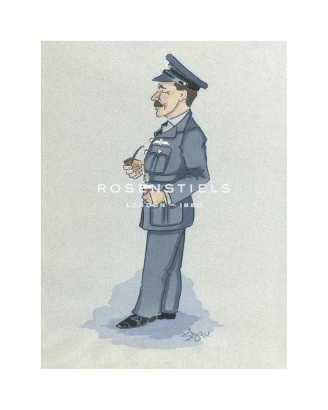 Simon Dyer Hand Numbered Limited Edition Print on Paper :"The Wing Commander"