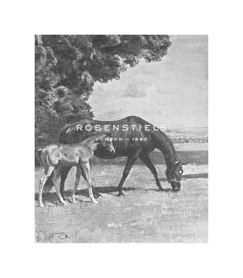 Sir Alfred Munnings Hand Numbered Limited Edition Print on Paper :"Cinderella with Warrior"