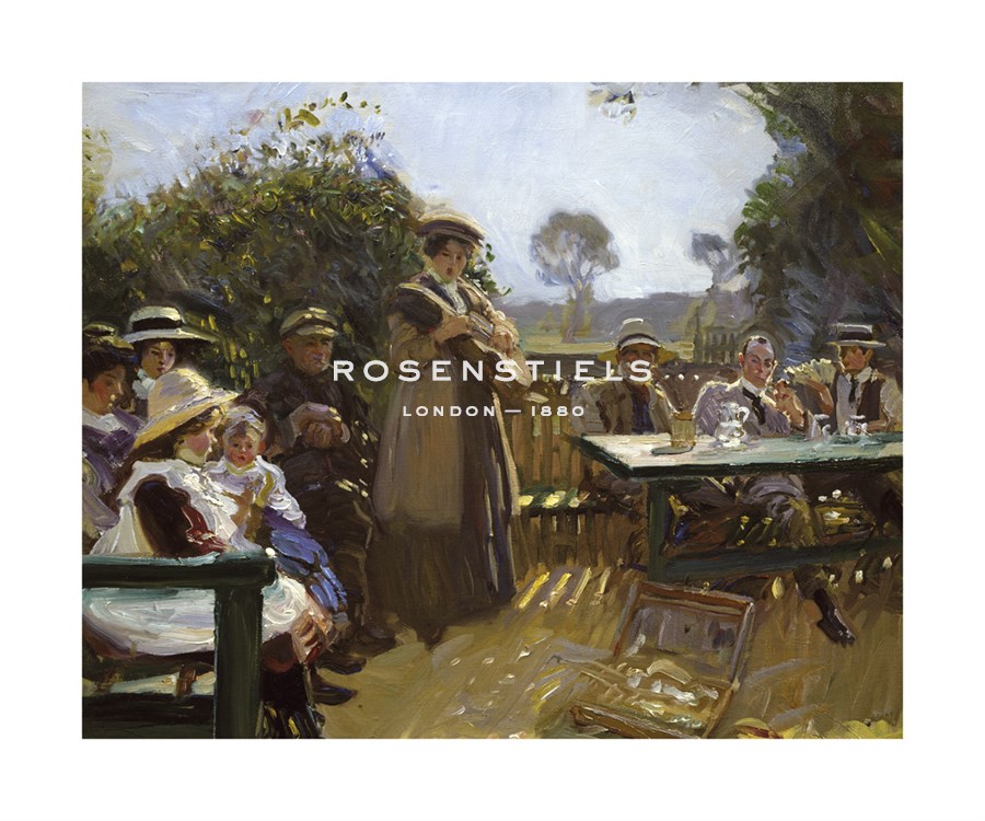 Sir Alfred Munnings Hand Numbered Limited Edition Print on Paper :"Somewhere in the Sun"