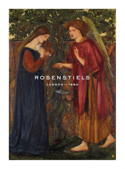 Sir Edward Burne-Jones Hand Numbered Limited Edition Print on Paper :"The Annunciation"