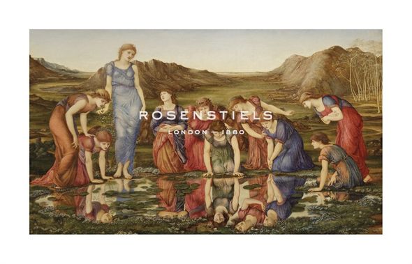 Sir Edward Burne-Jones Hand Numbered Limited Edition Print on Paper :"The Mirror of Venus"