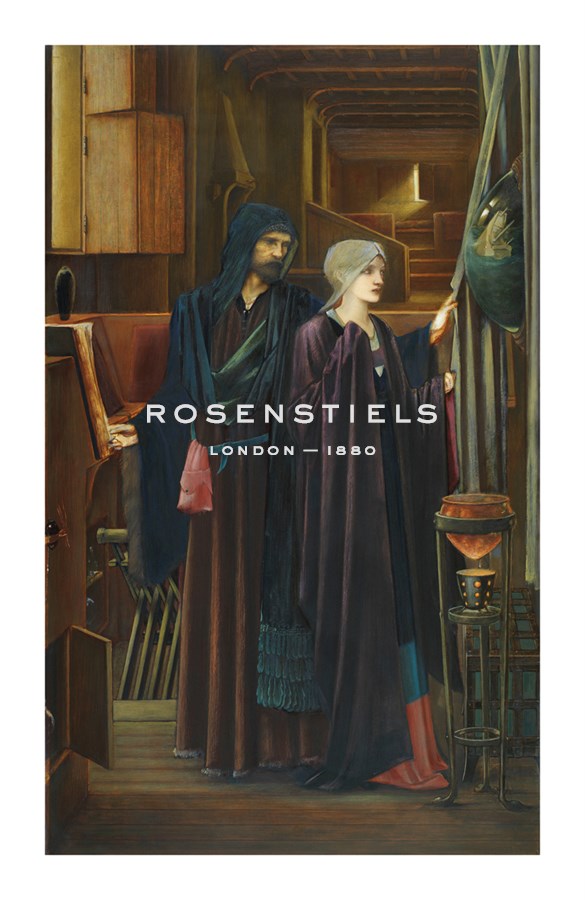 Sir Edward Burne-Jones Hand Numbered Limited Edition Print on Paper :"The Wizard"