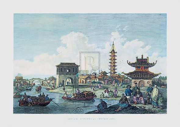 Sir George Staunton Hand Numbered Limited Edition Print on Paper :"Staunton's Embassy To China."