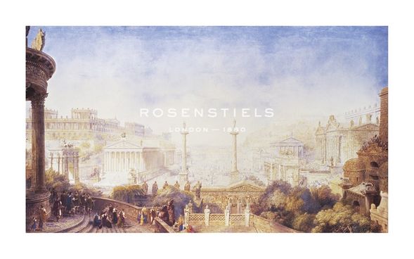Sir James Pennethorne Hand Numbered Limited Edition Print on Paper :"An Imaginative Reconstruction, Rome"