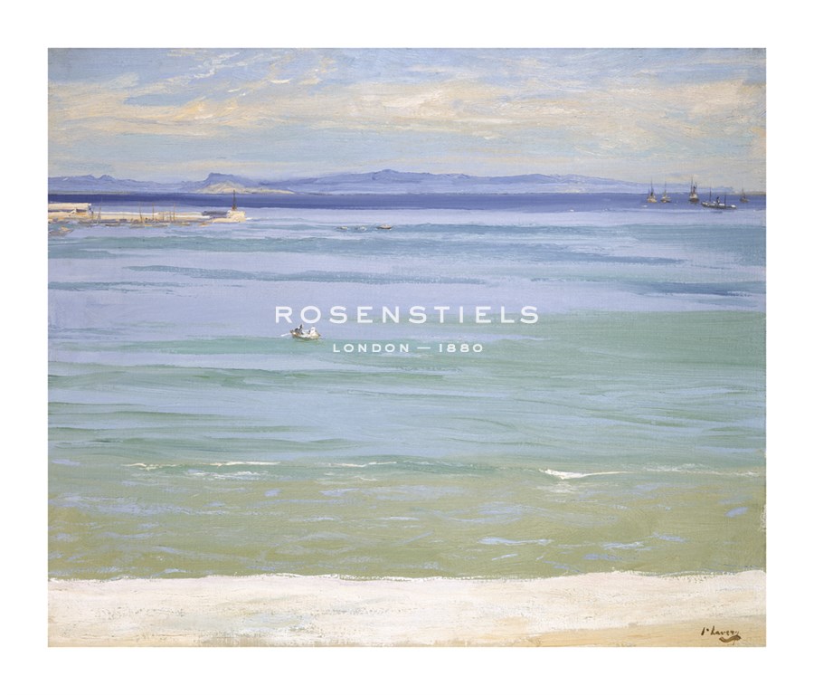Sir John Lavery Hand Numbered Limited Edition Print on Paper :"Tangier Bay"