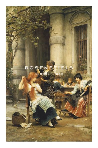 Sir Luke Fildes Hand Numbered Limited Edition Print on Paper :"Alfresco"