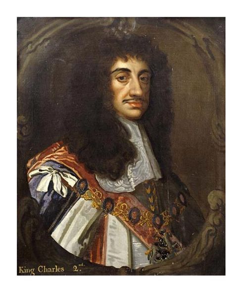 Sir Peter Lely Fine Art Open Edition Gicl&eacute;e:"Portrait of King Charles II"