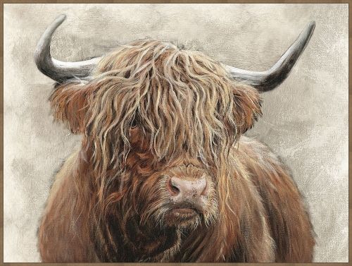 Somerset House 31.5X41.5 FLOAT FRAMED CANVAS:"AGNUS"