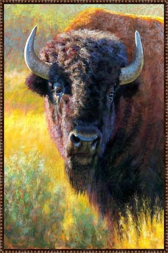 Somerset House 44.75X34.5 FLOAT FRAMED CANVAS:"AN AMERICAN HERITAGE"