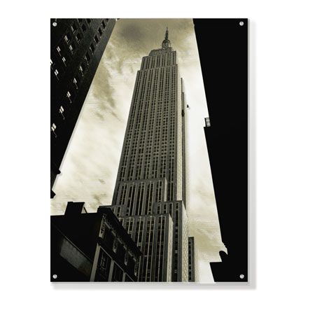 Sondra Wampler Limited Edition Ready to Hang Giclee on Clear Acrylic: "Empire I"