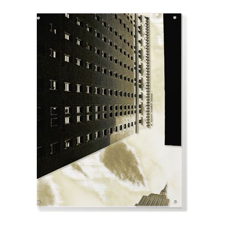 Sondra Wampler Limited Edition Ready to Hang Giclee on Clear Acrylic: "Empire II"