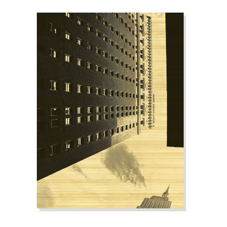 Sondra Wampler Limited Edition Ready to Hang Giclee on Sustainable Bamboo: "Empire II"