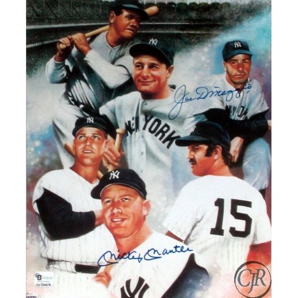 Sports Memorabilia Autographed Photo:"10" x 8""