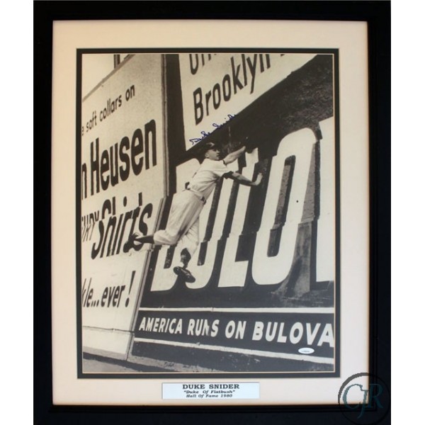 Sports Memorabilia Hand Signed Photograph"Brooklyn Dodgers" Sports