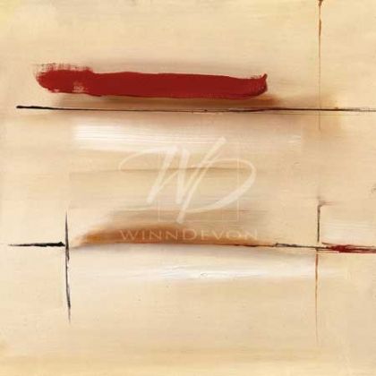 Stefan Fiedorowicz Limited Edition Hand-Embellished Giclee on Canvas:"Dominant Red"