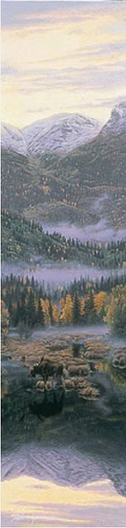 Stephan Lyman Limited Edition Artist Proof Print:"Northern Reflections"