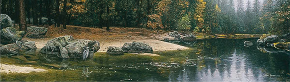 Stephan Lyman Limited Edition Artist Proof Print:"Riparian Riches"
