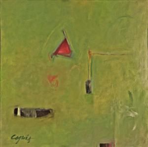 Stephen Capiz Giclee Canvas Edition Gicl&eacute;e:"Avocado Walls"