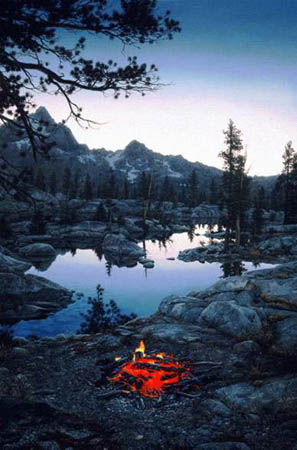 STEPHEN E LYMAN 23X33 Secondary Market Art: "EMBERS AT DAWN"