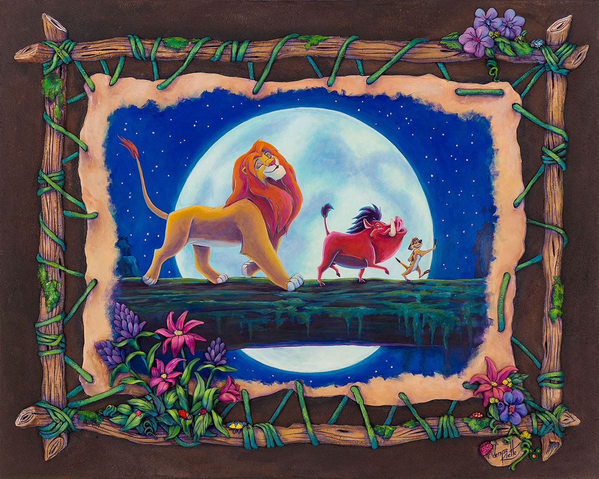 Denyse Klette  Ltd Ed  Gallery Wrap Canvas Giclee:"Hakuna Matata"