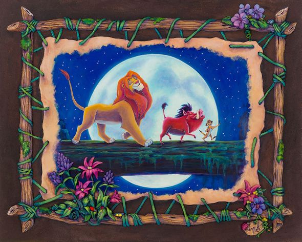 Denyse Klette  Ltd Ed  Gallery Wrap Canvas Giclee:"Hakuna Matata"