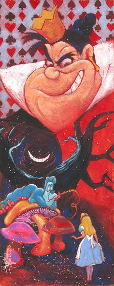 Stephen Fishwick Signed and Numbered Limited Edition Hand-Embellished on Hand-Textured Canvas:"Wicked Heart"