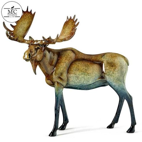 Stephen Herrero Large Imago Millcreek Sculpture:"August- Moose"