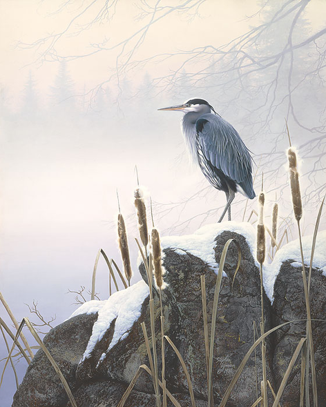 Stephen Lyman Limited Edition Artist Proof Print:"Morning Solitude"