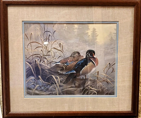 Stephen Lyman Signed and Numbered Limited Edition Lithograph: "An Elegant Couple"