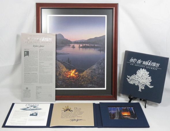 Stephen Lyman Signed and Numbered Limited Edition Offset Lithograph: "Evening Star"