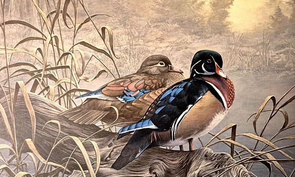 Stephen Lyman Signed Limited Edition Lithograph Print: "An Elegant Couple"