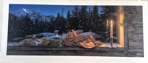 Stephen Lyman Signed Limited Edition Lithograph Print: "Evening Light"