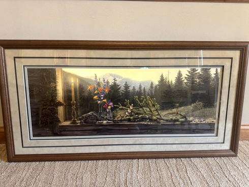Stephen Lyman Signed Limited Edition Lithograph Print: "Morning Light" Stephen Lyman Signed Limited Edition Lithograph Print: "Morning Light"