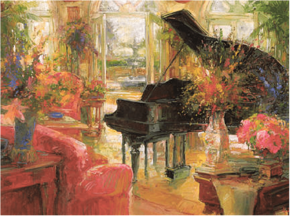 Stephen Shortridge Artist Signed Limited Edition Serigraph on paper:"Spring Is In The Air"