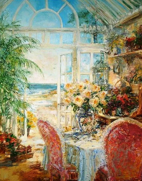 Stephen Shortridge Limited Edition Artist Proof Giclée on Stretched Canvas: "Winter Retreat"