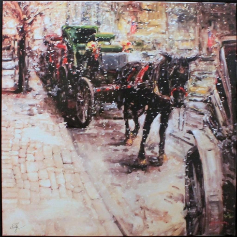Stephen Shortridge Signed Limited Edition Canvas Giclee: "HANGING OUT" Stephen Shortridge Signed Limited Edition Canvas Giclee: "HANGING OUT"