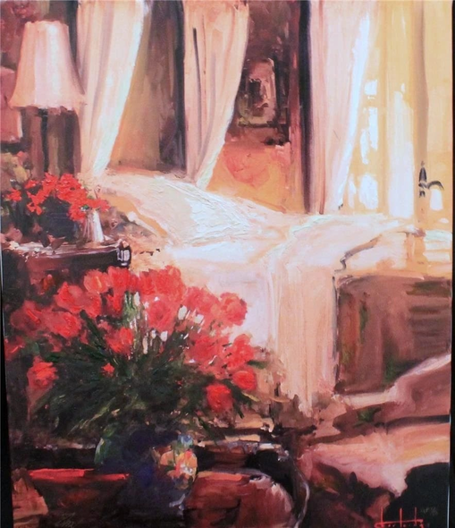 Stephen Shortridge Signed Limited Edition Giclee Canvas: "A LOVELY MORNING"