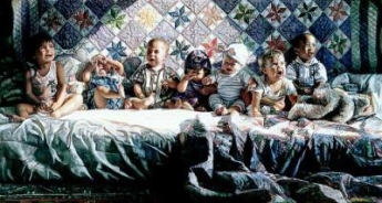 STEVE HANKS 14X27 Secondary Market Art: "ALL GONE AWRY"
