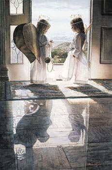 STEVE HANKS 22X14 Secondary Market Art: "COUNT YOUR BLESSINGS"