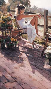 STEVE HANKS 28X16 Secondary Market Art: "WHERE HEALING BEGINS"