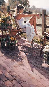 STEVE HANKS 28X16 Secondary Market Art: "WHERE HEALING BEGINS"