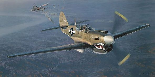 William Phillips Co-signed Limited Edition Canvas Giclee:"Into the Teeth of the Tiger"