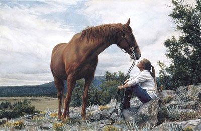 Steve Hanks Signed Limited Edition Canvas Giclee:"From a Higher Level"