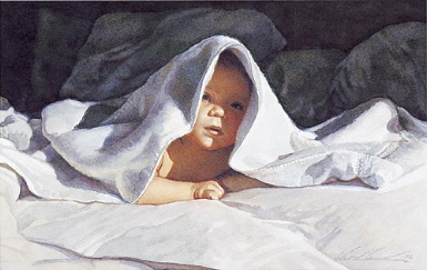 Steve Hanks Handsigned & Numbered Limited Edition Print:"Undercover "