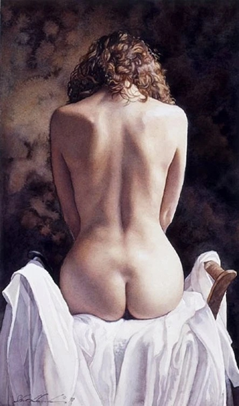 Steve Hanks Limited Edition Lithograph: "Centered"