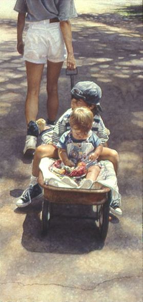 Steve Hanks Artist Signed Limited Edition Print: "Traveling at the Speed of Life"